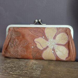 Fossil Leather Clutch
